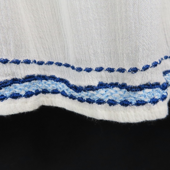 Hannah Plus Size Viscose Machine Embroidery Tunic Shirt Sz. 3X - Picture 8 of 12